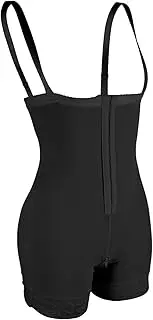 [BESTYASH] Bodysuit Tummy Control Romper Tummy Control Women's Shaping Garment Soft Material Easy Front Zip