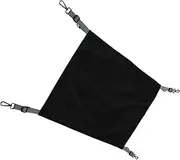 Kisangel 1pc Pet Cat Hammock Bed Small Animal Cat Cage Hammock Tent Cot Puppy Dog Toys Hamster Stuffed Animals Pet Hanging Hammock Pet Beds for Small Dogs Animal Toys Fold up Cot Metal