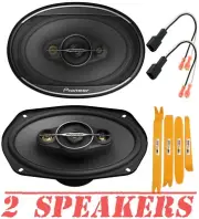 Pioneer 450 Watts 4 Way 6"x9" Front Door Speakers For 2004-2015 Nissan Titan