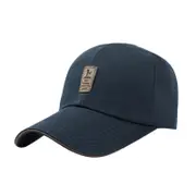 Spring Summer Unisex Baseball Hat Cap Snapback Navy Blue Hats & Headwear