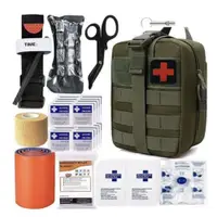 在飛比找松果購物優惠-戶外野營登山多功能工具包 地震求生應急包裝 備戰術訓練急救包
