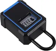 Luxshiny Secure Key Lock Box Combination Storage Case for Outdoor Use for Home Office Garage Offers Easy Access Versatile Convenient