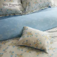 在飛比找momo購物網優惠-【BBL Premium】100%長纖細棉印花午安枕(浪漫風