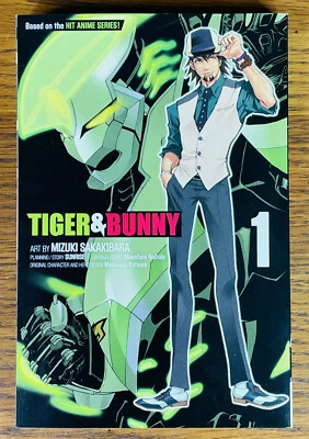 TIGER & BUNNY VOLUME 1 Paperback BOOK Mizuki Sakakibara Viz Media 2016