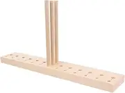 COHEALI DIY Wooden Hair Bow Maker Tool Easy Wreath Bow Kit for Crafters for Holiday Decorations
