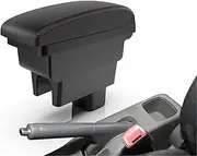 for Suzuki for Swift 2005-2023 Car Armrest Box Center Console Storage Box Storage Box(A1 Red line no USB1)