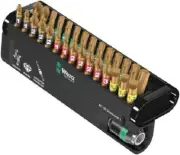 Wera DRIVER BIT SET 30Pcs Hex, Phillips, Pozidriv, Slotted & Torx,Diamond Tipped