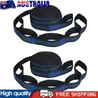 2pcs Hammock Strap Outdoor Camping Tree Hanging Load Bearing Rope (Blue) #AU