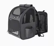 HOOPET Cat Backpack Carrier, Small and Medium Dogs and CatsBags,Expandable Pet