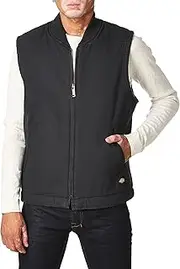 [Dickies] Men's Relaxed Sherpa Lined Duck Vest
