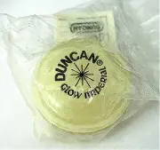 Duncan Imperial Glow Dark Yo-Yo Rice Krispies Post Cereal Premium MIP NOS 1989