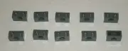 LEGO NEW 1x2 Dark Stone Grey Technic Brick with Hole (10x) 4211111 Brick 3700