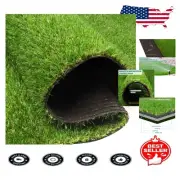 1ft x 20ft Realistic Artificial Turf Grass - Pet-Friendly Indoor/Outdoor Rug