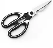 HOLIDYOYO Stainless Steel Scissors Cover Kitchen Shears Heavy Duty Scissors for Nut Cracking Home Use