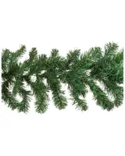 Gerson International Sterling Set of 2 9ft Long Balsam Pine Garlands NoSize Green