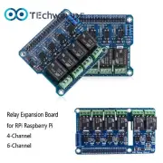 4/6 Channel RPi Relay Module Expansion Board for Raspberry Pi 3 2 A+ B+ 2B 3B