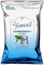 Facial Cleansing Wet Wipes Cleaner Tissue paper Refreshing Facial Wipes for Women & Men Clears Dirt Gives Fresh & Glowing Skin No Artificial Fragrance Multipurpose Daily Thick & Soft Makeup Remover 25