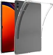 [Dteck] Clear Case for Samsung Galaxy Tab S9 Ultra/Tab S8 Ultra 14.6",Ultra-Thin Soft TPU Cover Full Coverage Air-Cushion Shockproof Protective Bumper Case for Galaxy Tab S9 Ultra 2023/Tab S8 Ultra 2022