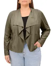 Bagatelle Plus Draped Jacket