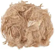 CREATCABIN 40g Bird Nesting Material Jute Bird Nests Bedding Material Mixing Canary Nesting Material Finch Parakeet Nesting Materials for Hummingbird Hamster Cage Gardens Tree Trunks Cotton Wool