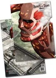 Attack On Titan Eren Vs Colossal Titan Anime File Folder GE-26210