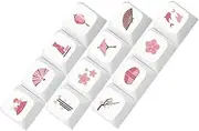 SWOOMEY 12Pcs Floral Pattern Pbt Keycaps for Mechanical Keyboards Dye Sublimation Design Durable Oil Resistant for Gaming and DIY