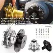 Silver Steering Wheel Detachable Quick Release Adapter Hub For Toyota Lexus (for: Toyota)