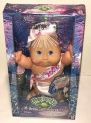 Cabbage Patch Kids GIRL DOLL MILLENNIUM 2000 CPK MARIELLE LIZZIE JAN 1ST NEW