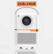 HONGTOP Android Smart Mini Projector 300ANSI Lumen Portable Projector 4K