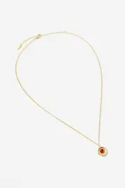 [Rubi] Rubi - Pendant Necklace - Up gold astro sun multi charm OS UP GOLD ASTRO SUN MULTI CHARM