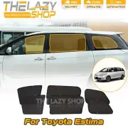 6PCS Magnetic Window Sun Shade for Toyota Estima 2006-2019 Car Screen Mesh