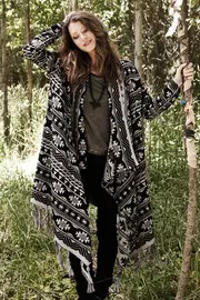 Aztec Queen Cardigan--BOHO-25