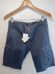 Brunello Cucinelli Men's Bermuda Shorts - Size 46, Never Worn, With Tags, Navy