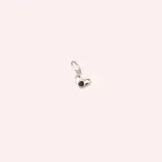 Mini Heart Pendant - Silver by Linden Cook | the memo