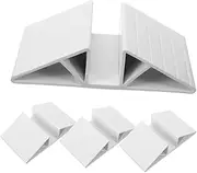 VALICLUD 4pcs Plastic Triangle Support Feet for Gates Fences Standing Dog Gates Reinforcement Feet Fittings for Fences Gates Wood Panel