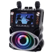 Karaoke USA GF946 DVD/CDG/MP3G Bluetooth 35-Watt Karaoke System with 7-Inch