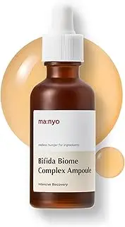 ma:nyo Bifida Biome Complex Ampoule Korean Skin care, Serum, Facial Skin Rejuvenating, with 10-types-of Hyaluronic Acid, Niacinamide for Women and Men 1.7 fl oz (50ml)