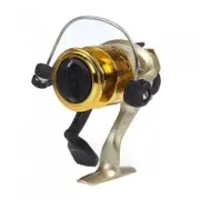 3BB Ball Bearings Left/Right Interchangeable Collapsible Handle Fishing Spinning Reel SE200 5.2:1 Golden