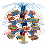 Hero Party Supplies Cascade Table Centerpiece Super Hero Decoration
