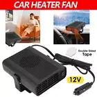 Car Heater Defroster Demister Auto Portable Electric Vehicle Heater Cooling Fan