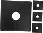 CONGARTENO 4pcs Detachable Wall Plate for Efficient Outlet Cover with Integrated and Socket Design Easy Installation for Tidy Appearance Pass Through