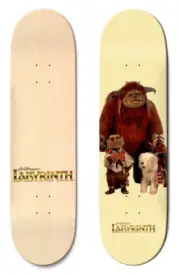 MADRID SKATEBOARDS X JIM HENSON'S LABYRINTH FRIENDS DECK 8.25"