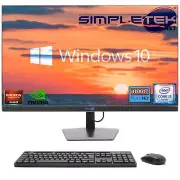 All IN One I3 27 " FHD Win 10 RAM 16 GB SSD 2 TB Gpu Gtx1650 PC Gaming Editing