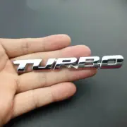 1Pc 3D TURBO Chrome Metal Logo Sport Car Decal Sticker Badge Emblem Accessories (for: Subaru)