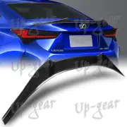 For 2015-2024 Lexus RC300 RC350 RC200t Coupe Carbon Fiber Rear Trunk Lid Spoiler (for: Lexus)