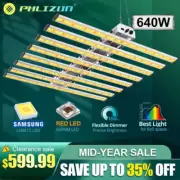 640W Spider LED Grow Light Samsung561C Full Spectrum Commercial Grow Indoor Lamp