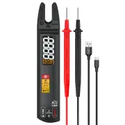 MUSTOOL U0 High Precision U-shaped Clamp Multimeter AC/DC Current Voltage ResistanceT-RMS Auto Multimeter Built-in Fla