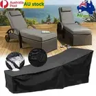 Outdoor Lounger Chair Cover Waterproof SunLounger Protector Patio FurnitureCover