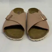 Birkenstock New with Box Arosa Light Rose Suede Soft Footbed Regular Select Size