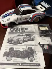 TAMIYA 57104**13800 R/C 1/12 PORSCHE 935 MARTINI TAMTECH TAM TECH kit. New